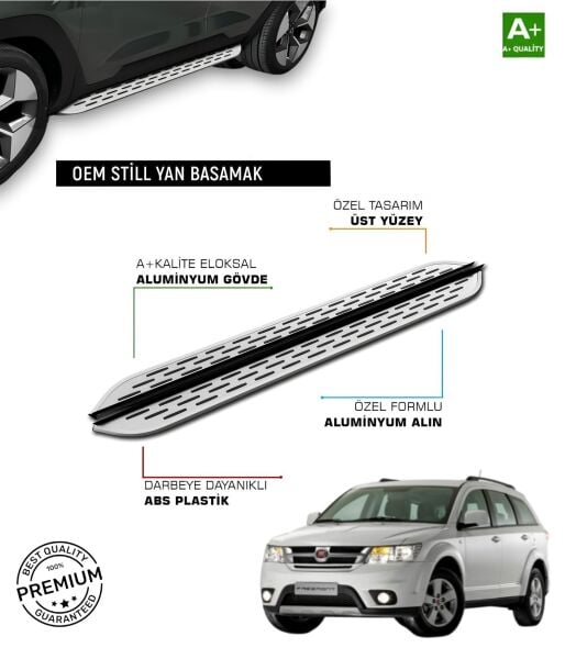 FREEMONT 2010 2011 2012 2013 2014 2015 2016 2017 2018 2019 2020 ARACA ÖZEL YAN BASAMAK