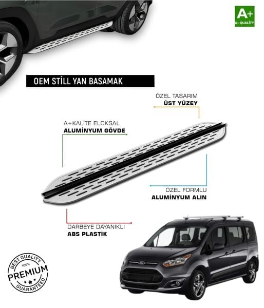 CONNECT 2014 2015 2016 2017 2018 2019 2020 2021 2022 ARACA ÖZEL YAN BASAMAK