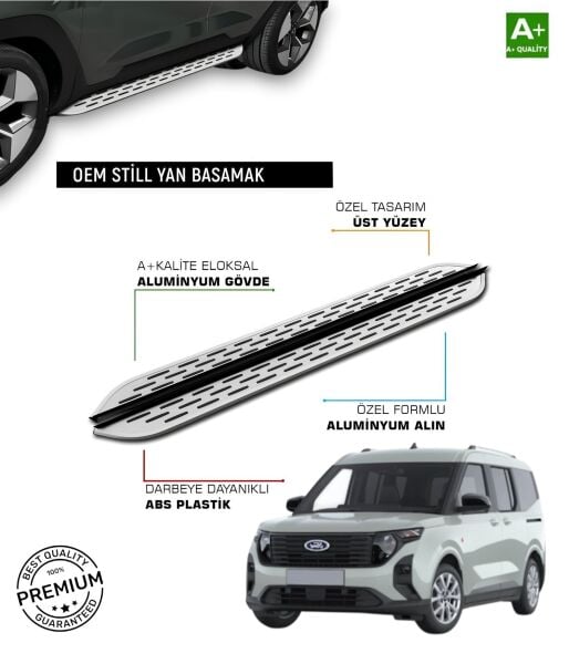 COURİER 2 2023 2024 2025 ARACA ÖZEL YAN BASAMAK