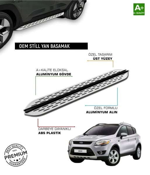 KUGA 1 2008 2009 2010 2011 2012 2013 ARACA ÖZEL YAN BASAMAK