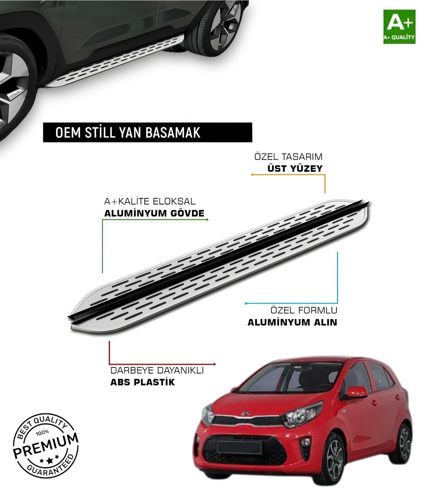 X-CEED 2019 2020 2021 2022 2023 2024 2025 ARACA ÖZEL YAN BASAMAK