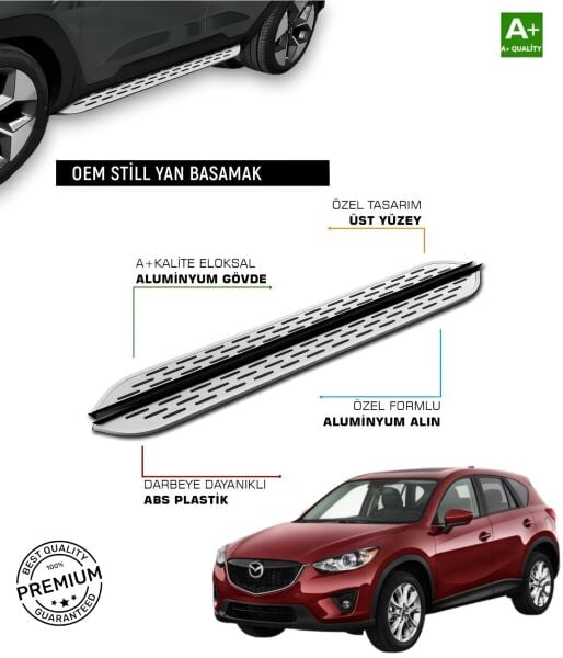 CX-5 2012 2013 2014 2015 2016 ARACA ÖZEL YAN BASAMAK