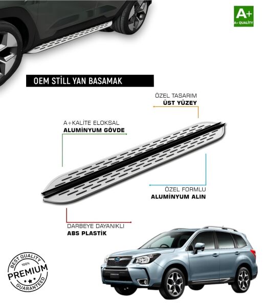 FORESTER 2012 2013 2014 2015 2016 2017 2018 2019 ARACA ÖZEL YAN BASAMAK