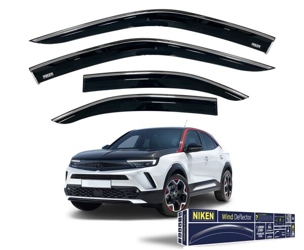 NİKEN OPEL MOKKA 2021 2022 2023 2024 2025 2026 2027  KROMLU CAM RÜZGARLIĞI 4LÜ