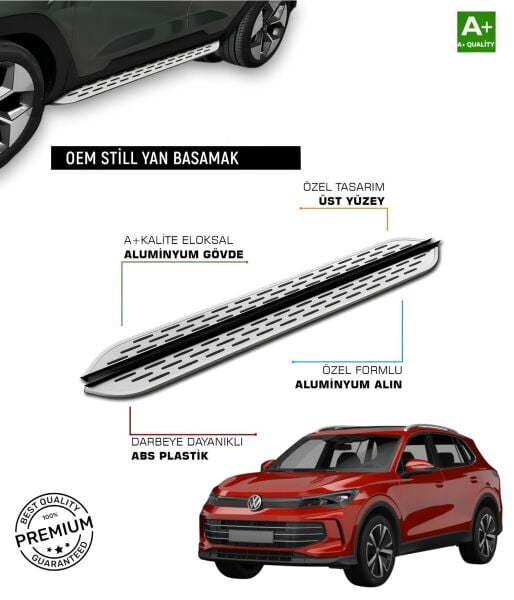 TIGUAN 2024 2025 ARACA ÖZEL YAN BASAMAK