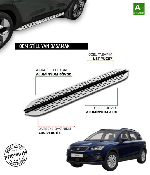 SEAT ARONA 2017 2018 2019 2020 2021 2022 2023 2024 ARACA ÖZEL YAN BASAMAK