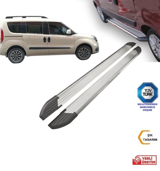 FİAT DOBLO KISA ŞASE YAN BASAMAK 2010 2011 2012 2013 2014 2015 2016 2017 2018 2019 2020 2021 2022 2023