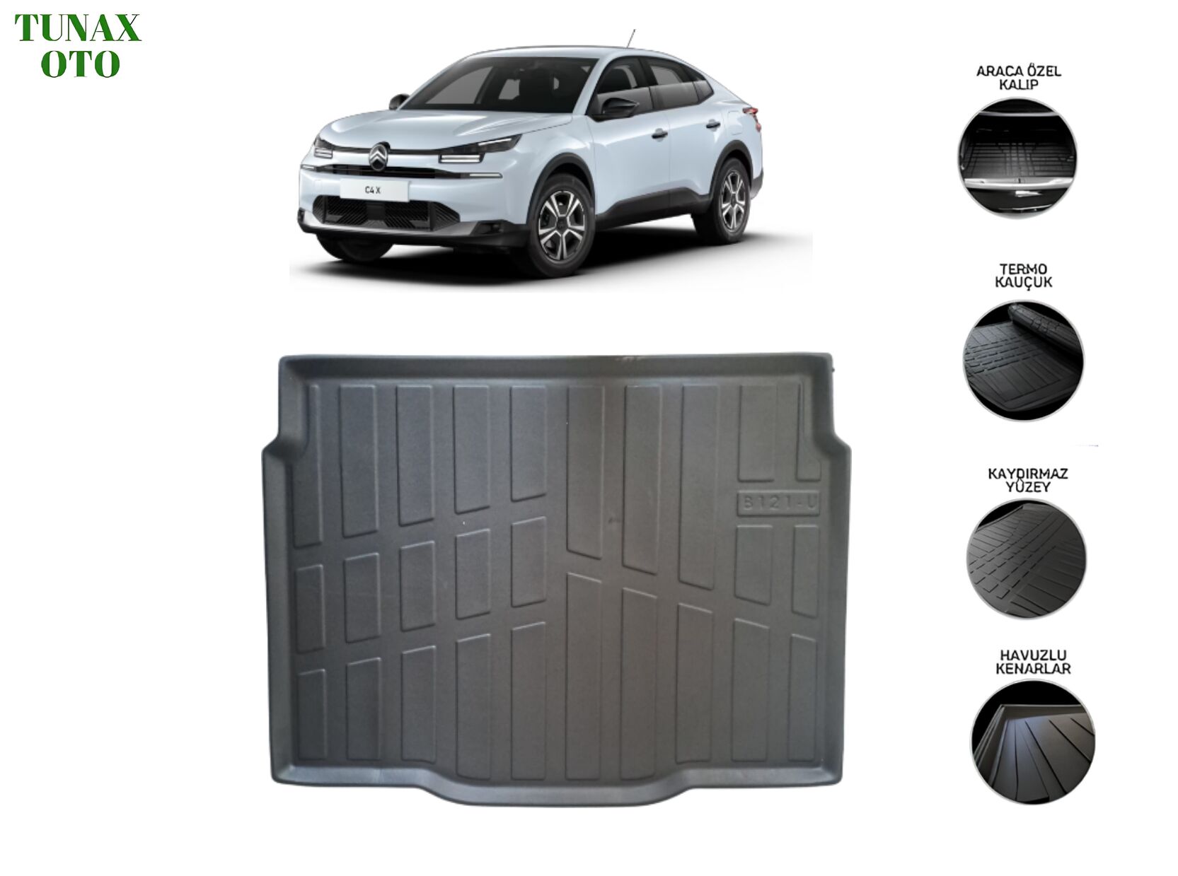 CİTROEN C4X HYBRID BAGAJ HAVUZU ALT 2025 2026 2027
