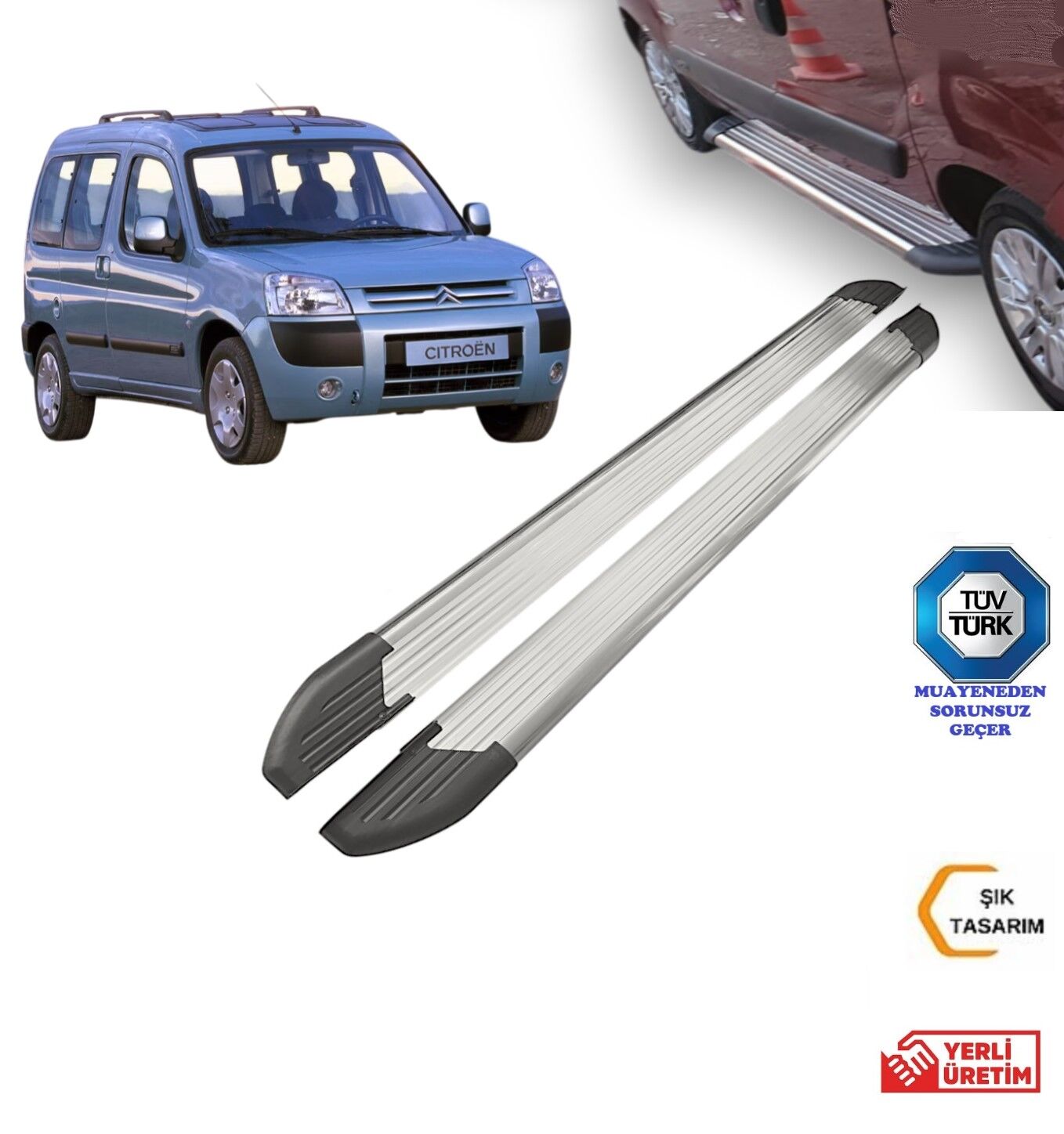 BERLİNGO YAN BASAMAK 1996 1997 1998 1999 2000 2001 2002 2003 2004 2005 2006 2007 2008