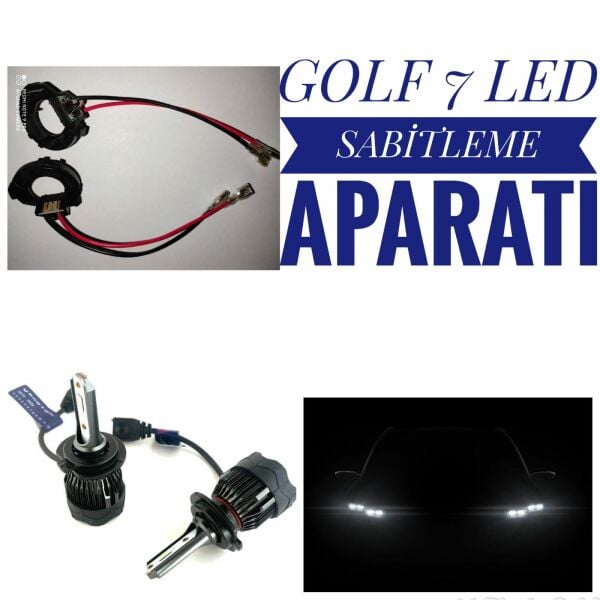 GOLF 7 H7 LED XENON ZENON AMPUL SABİTLEME APARATI