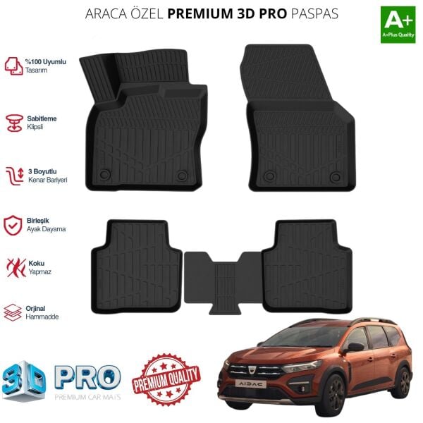JOGGER ARACA ÖZEL 3D PASPAS 2022 2023 2024 2025