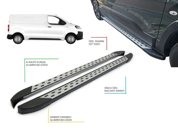 EXPERT KISA ŞASE PANEL VAN NOKTALI YAN BASAMAK 2017 2018 2019 2020 2021 2022 2023 2024 2025 2026 2027