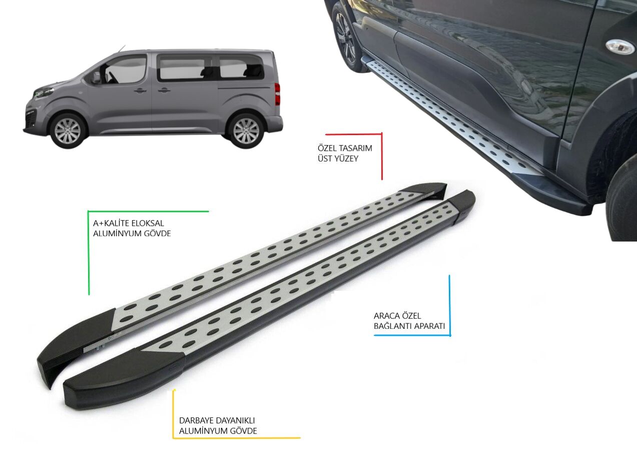 EXPERT TRAVALLER CAMLI VAN  UZUN ŞASE NOKTALI YAN BASAMAK 2017 2018 2019 2020 2021 2022 2023 2024 2025 2026 2027