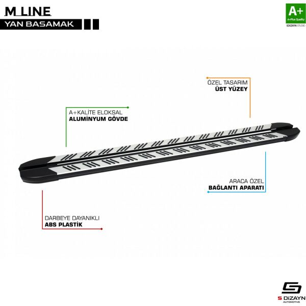 COURİER ARACA ÖZEL YAN BASAMAK 2014 2015 2016 2017 2018 2019 2020 2021 2022 2023 2024 2025 MLN