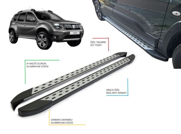 DUSTER NOKTALI YAN BASAMAK 2010 2011 2012 2013 2014 2015 2016 2017 2018