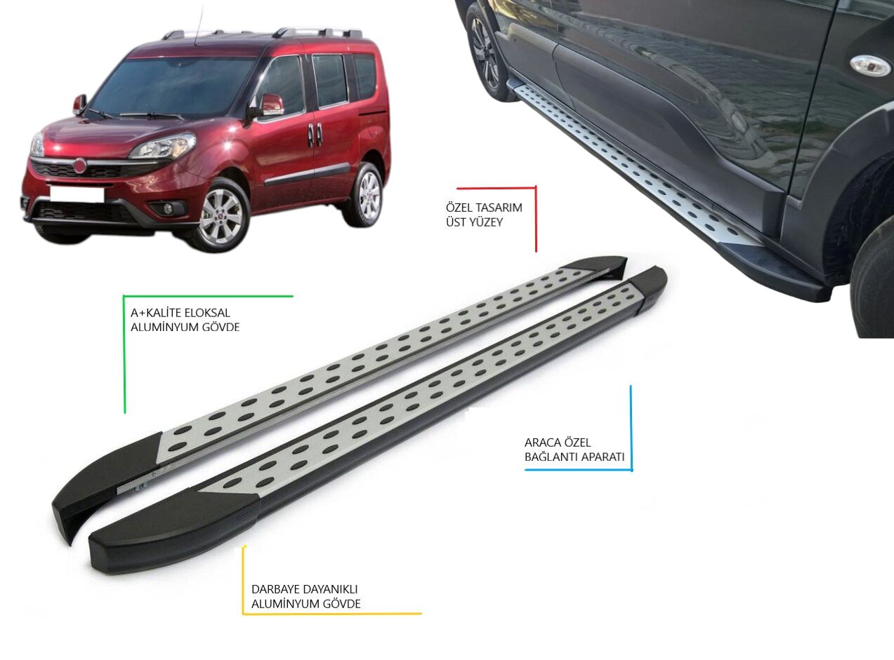 DOBLO BENEKLİ YAN BASAMAK 2010 2011 2012 2013 2014 2015 2016 2017 2018 2019 2020 2021