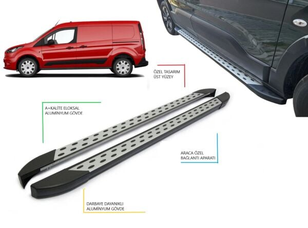 TRANSİT CONNECT UZUN ŞASE NOKTALI YAN BASAMAK 2022 2023 2024 2025 2026 2027