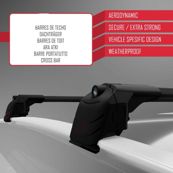 Chevrolet TRAX 2013 2014 2015 2016 2017 2018 2019 2020 2021 2022 YÜK TAŞIMA ARA ATKI CİTASI SİYAH