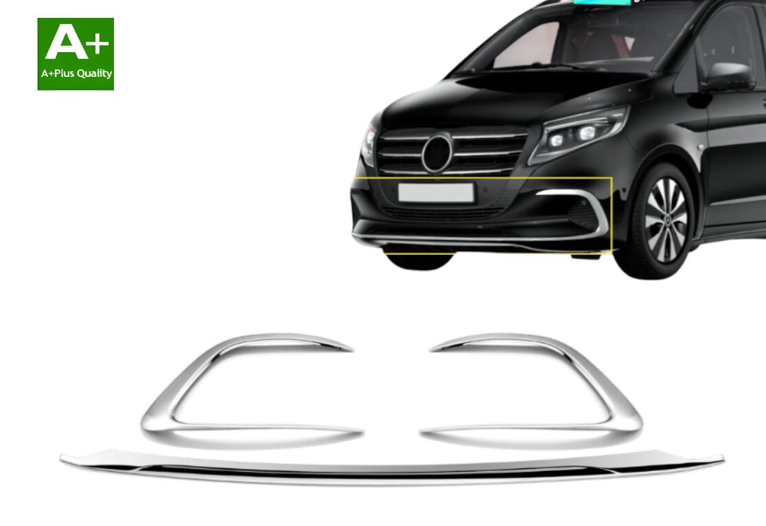 MERCEDES VİTO W447 ÖN TAMPON ALT ÇITASI KROM 2024 2025 2026 2027