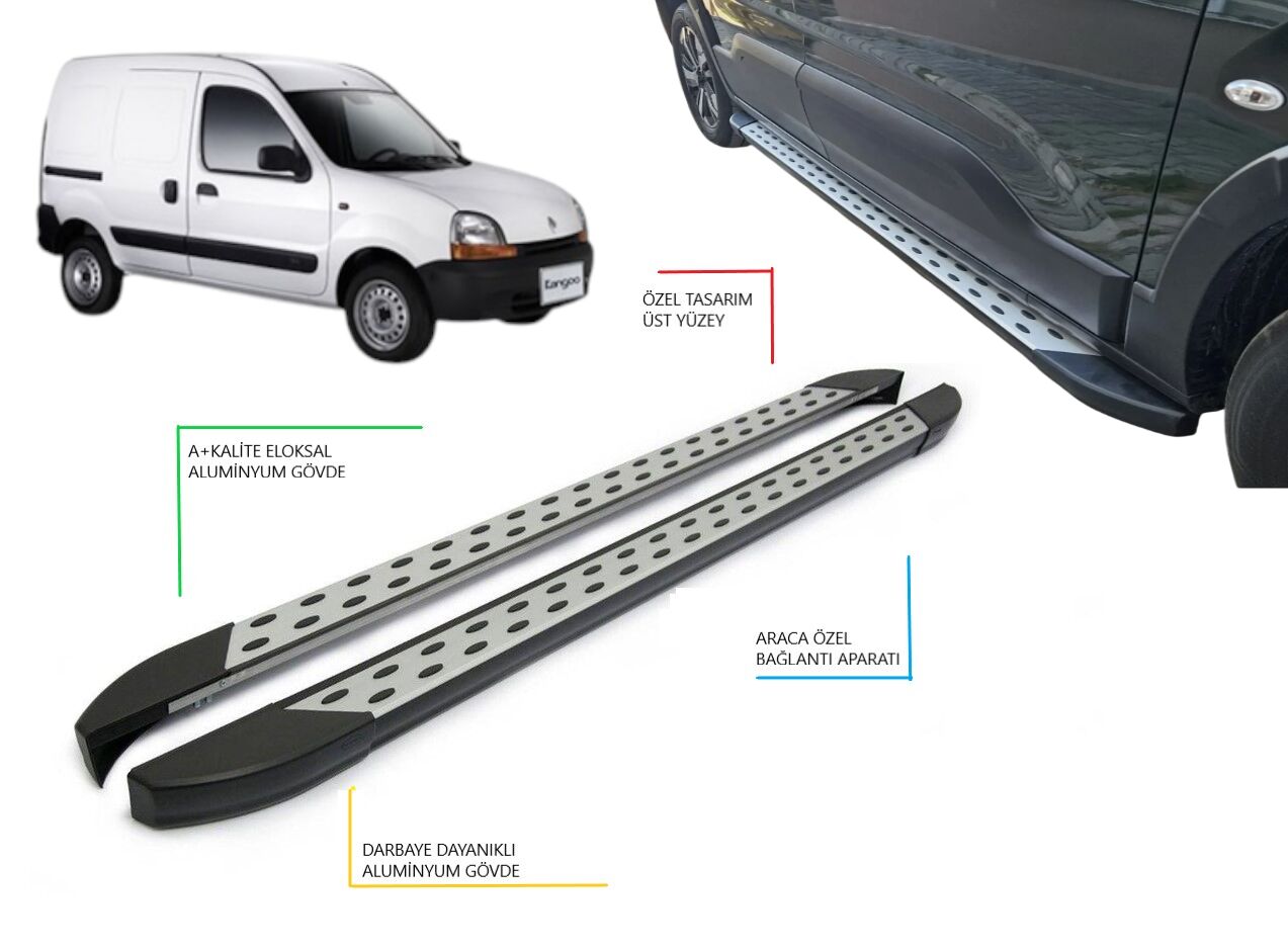 KANGOO NOKTALI YAN BASAMAK 1998 1999 2000 2001 2002 2003 2004 2005 2006 2007