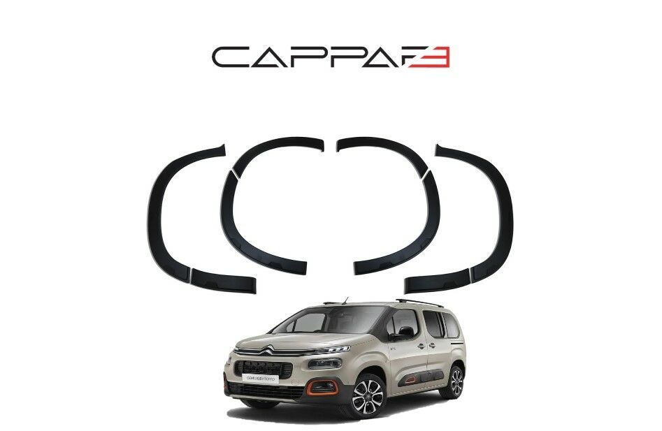 YENİ PARTNER ARACA ÖZEL ÇAMURLUK DODİK 8 PARÇA CAPPAFE 2021 2022 2023 2024 2025