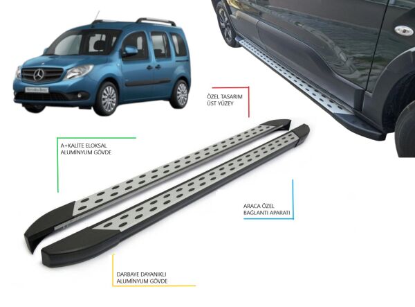 MERCEDES CITAN NOKTALI YAN BASAMAK 2021 2013 2014 2015