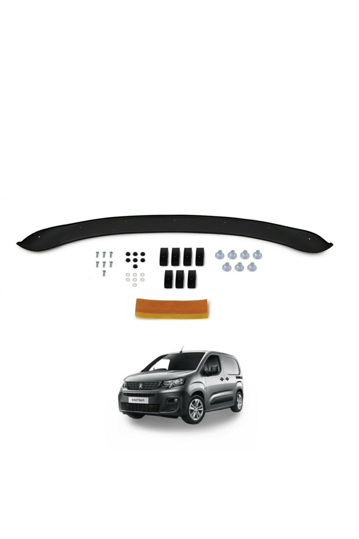 EUROCAP Citroen Berlingo Ön Kaput Koruma Rüzgarlığı 2019 2020 2021