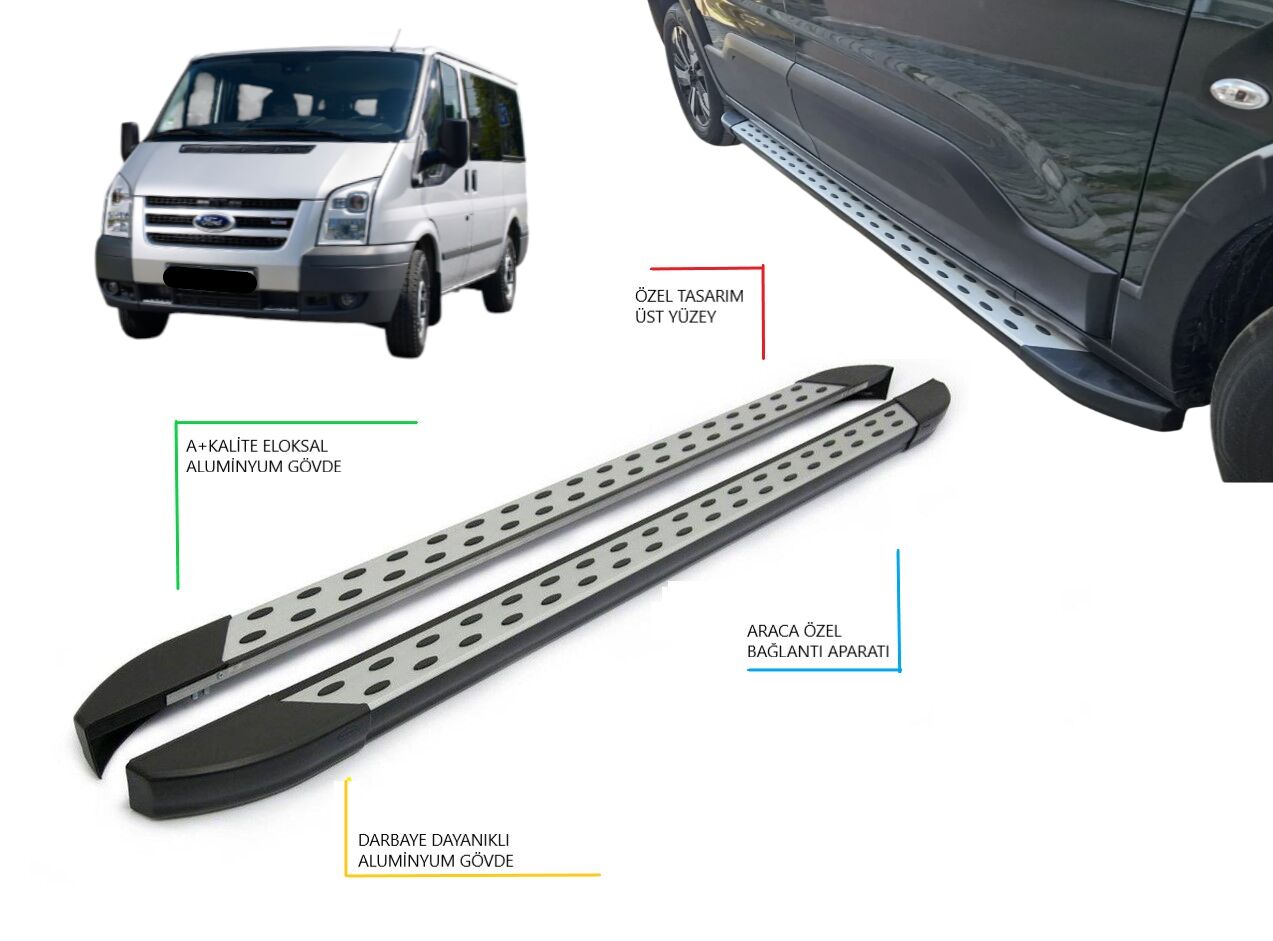 TRANSİT KISA ŞASE NOKTALI YAN BASAMAK 2006 2007 2008 2009 2010 2011 2012 2013