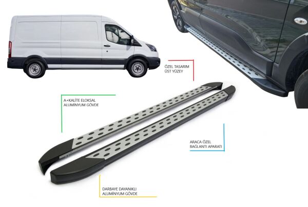 TRANSİT UZUN ŞASE NOKTALI YAN BASAMAK 2014-2025