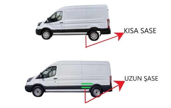 TRANSİT KISA ŞASE NOKTALI YAN BASAMAK 2014-2025