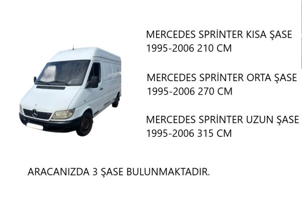 SPRİNTER UZUN  ŞASE NOKTALI YAN BASAMAK 1995-2006