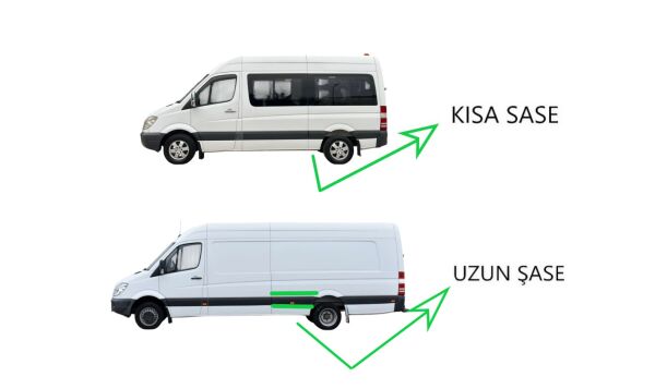SPRİNTER W906 KISA ŞASE NOKTALI YAN BASAMAK 2006-2017