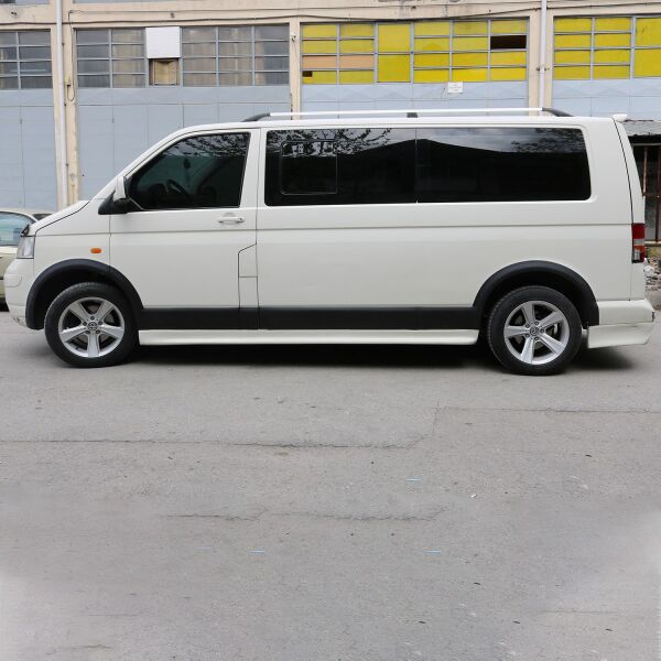 Transporter T5 Kısa Şasi  Çamurluk Ve Kapı Dodikleri Set 11 Parça Sağ Sürgü 2003-2009 SİYAH