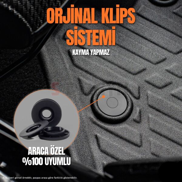 POLO ARACA ÖZEL 3D PASPAS 2009 2010 2011 2012 2013 2014 2015 2016 2017