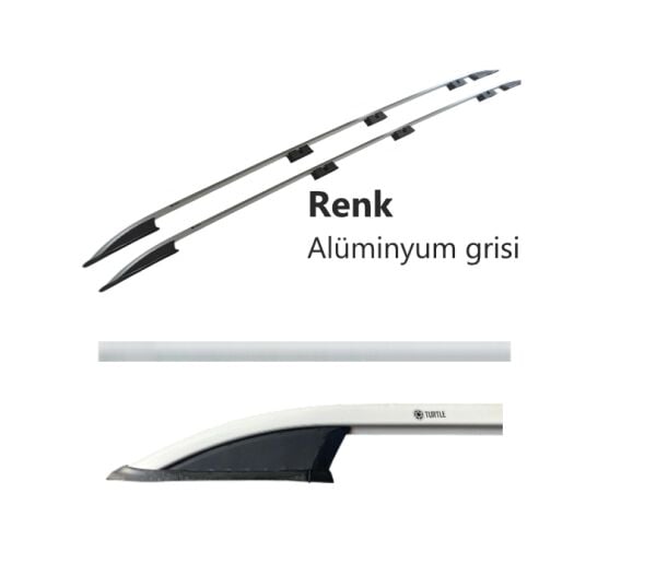 SCUDO COMBİ MİX UZUN ŞASE TAVAN ÇITASI GRİ 2022 2023 2024 2025 2026 2027