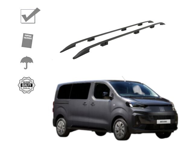 SCUDO COMBİ KISA ŞASE TAVAN ÇITASI SİYAH  2022 2023 2024 2025 2026 2027