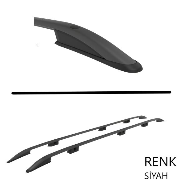 ULYSSE KISA ŞASE TAVAN ÇITASI SİYAH 2022 2023 2024 2025 2026 2027