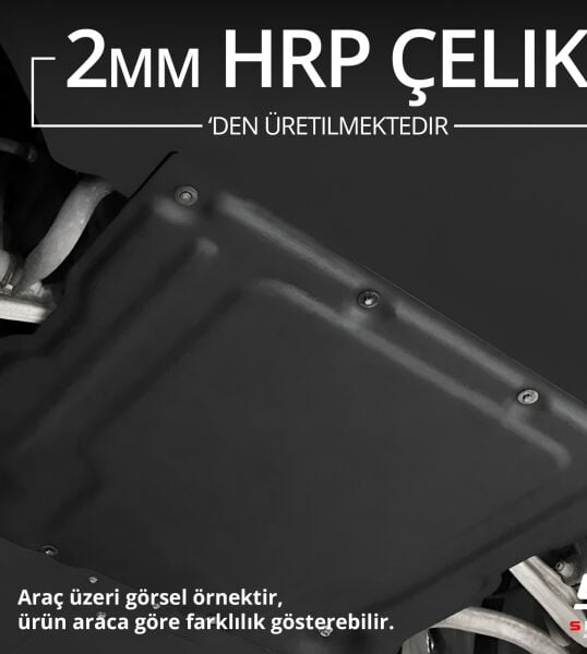 Peugeot 208 Çelik Karter Muhafaza Koruma 2019 2020 2021 2022 2023 2024