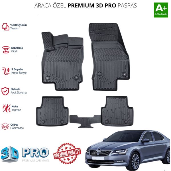 SUPER B ARACA ÖZEL 3D PASPAS 2016 2017 2018 2019 2020 2021 2022 2023