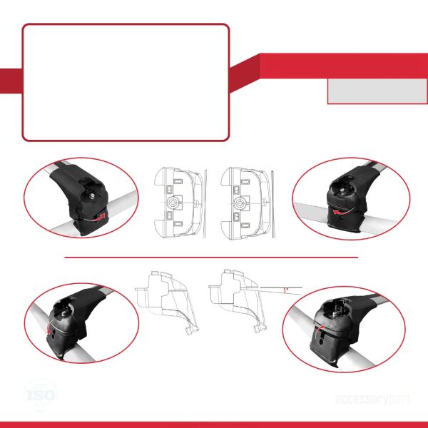 Porsche Cayenne (9YA/9YB) 2018 2019 2020 2021 2022 2023 2024 YÜK TAŞIMA ARA ATKI CİTASI