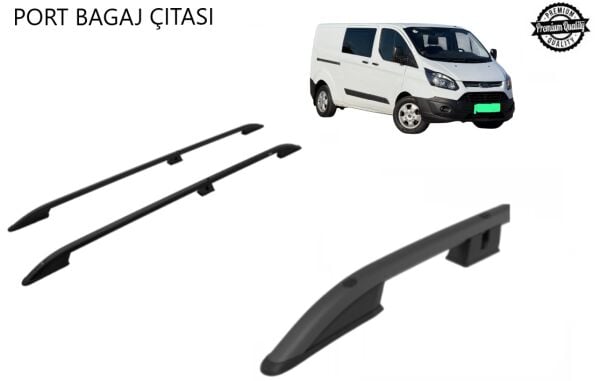 CUSTOM TAVAN ÇİTASI PORTBAGAJ UZUN ŞASE SİYAH 2012 2013 2014 2015 2016 2017 2018 2019 2020-21-22-23