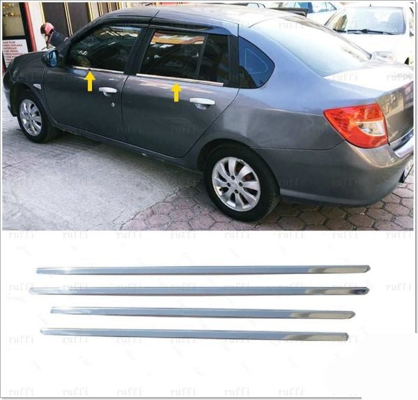 SYMBOL 3 CAM ÇİTASI KROM 2013 2014 2015 2016 2017 2018 2019 2020