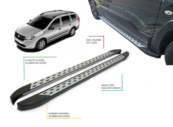 LOGAN MVC NOKTALI YAN BASAMAK 2013 2014 2015 2016 2017 2018 2019 2020