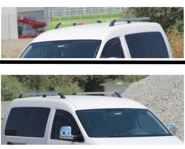 Caddy Uzun Şase Portbagaj Tavan Çitası Gri 2011 2012 2013 2014 2015 2016 2017 2018 2019 2020