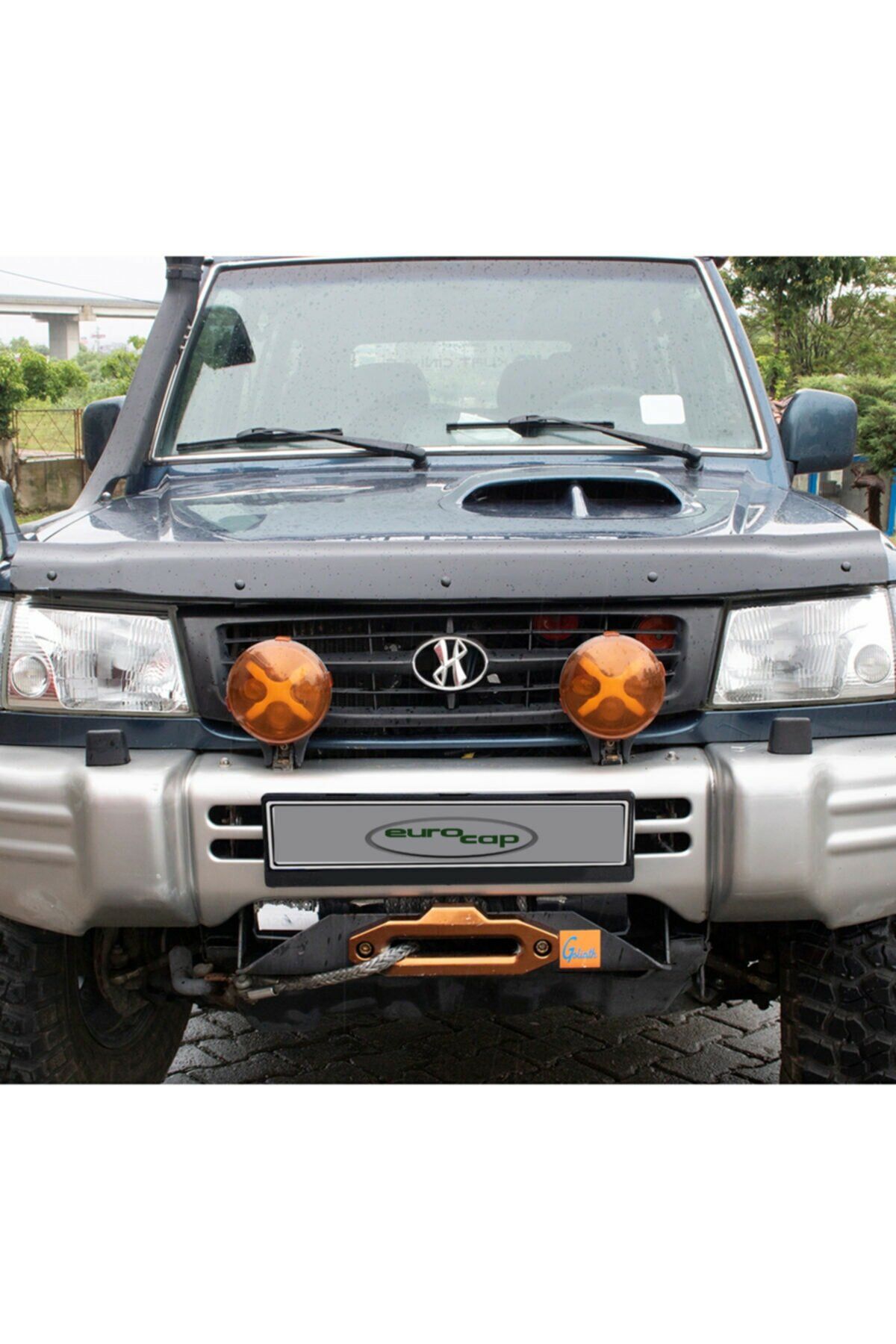 HYUNDAİ GALLOPER ÖN KAPUT KORUYUCU RÜZGARLIĞI 1997 1998 1999 2000 2001 2002 2003