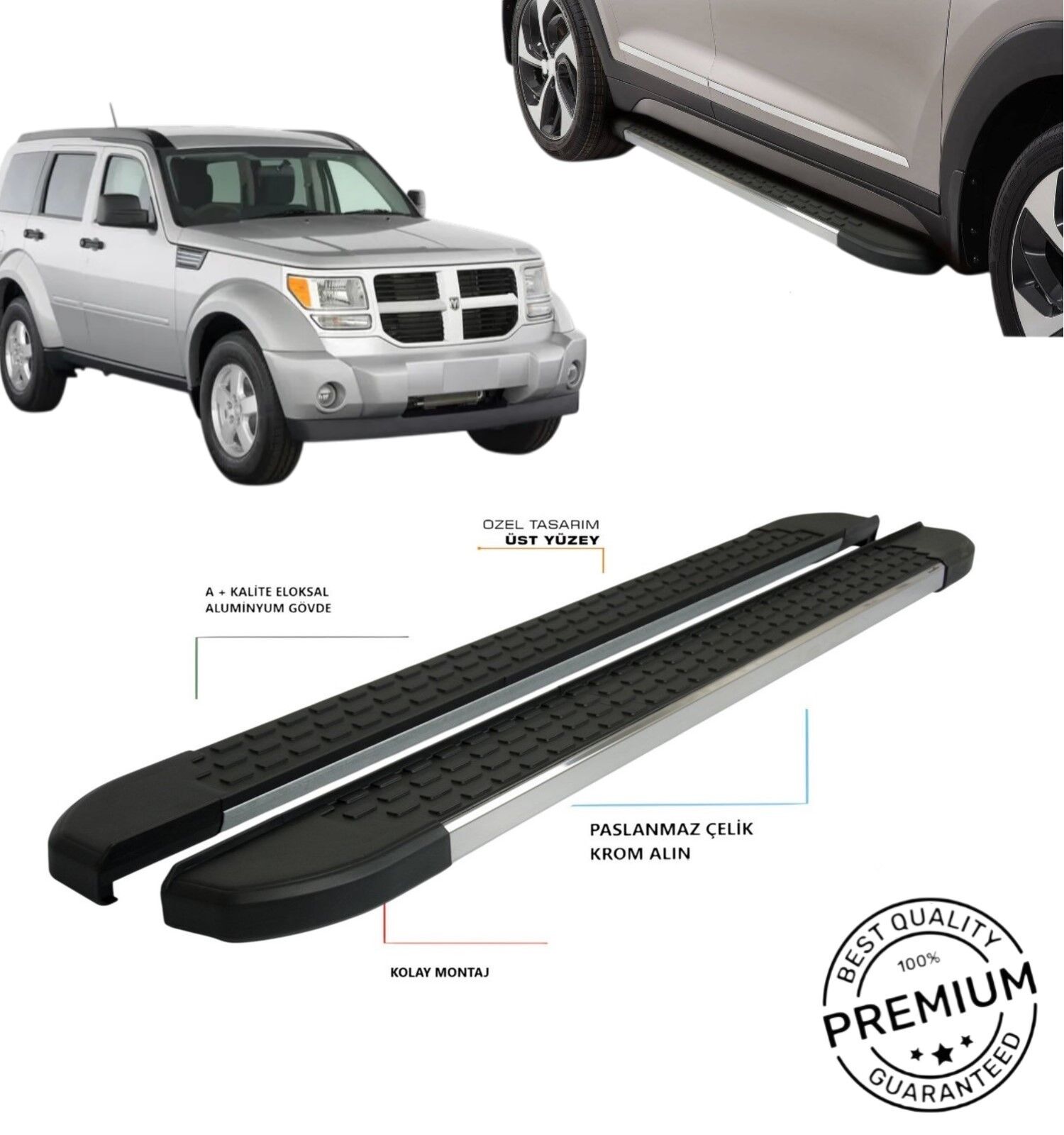 DODGE NİTRO YAN BASAMAK OMSA 2007 2008 2009 2010 2011 2012