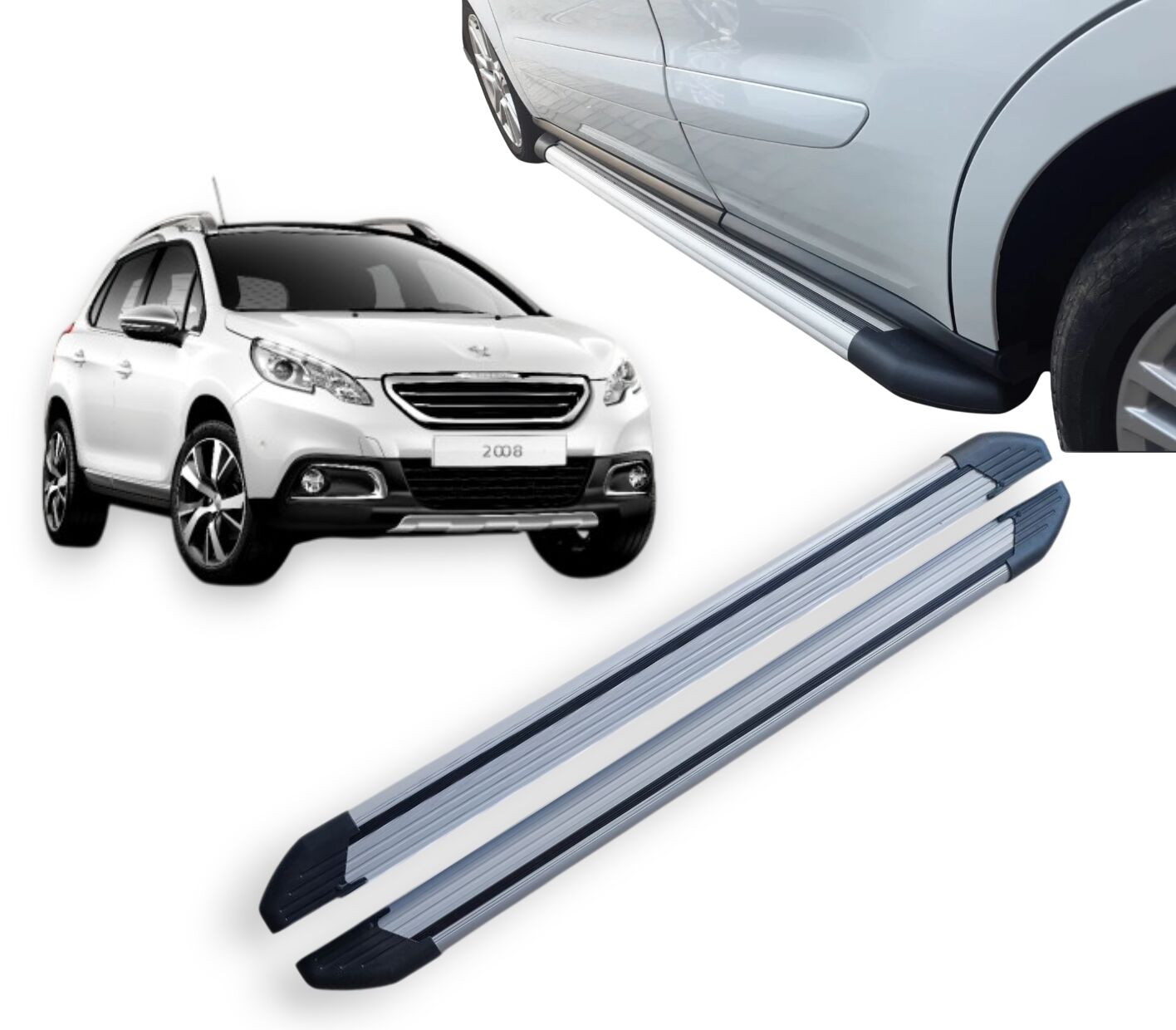 Peugeot 2008 //2013 2014 2015 2016 2017 2018// Yan Basamak Yan Koruma