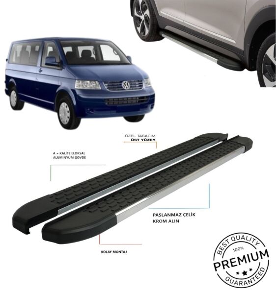 VOLKSWAGEN T5 T6 T7 KISA ŞASE YAN BASAMAK  2003-2024