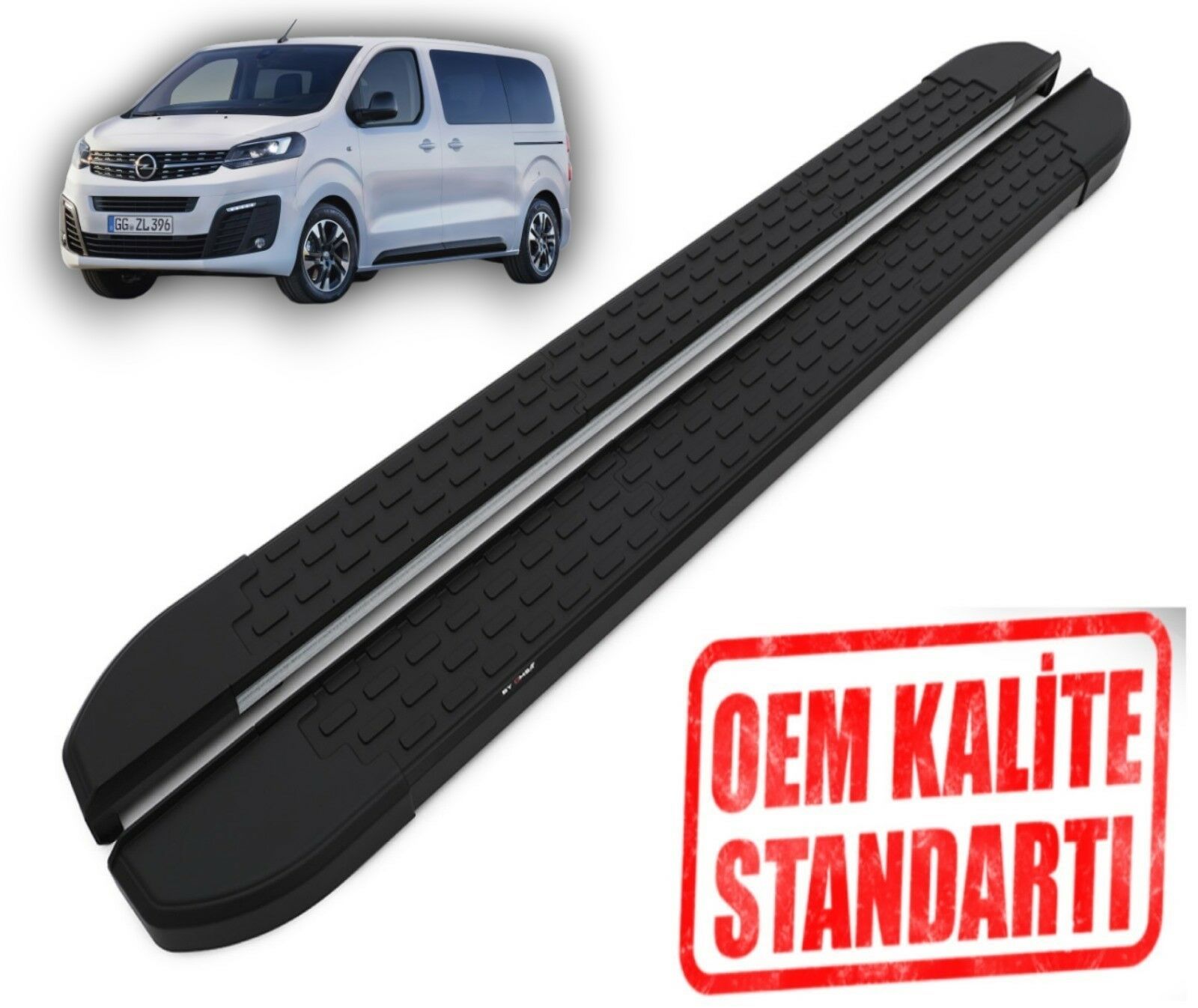 ZAFİRA LİFE 2019 2020 2021 2022 2023 2024 ARACA ÖZEL NEVADA SİYAH YAN BASAMAK