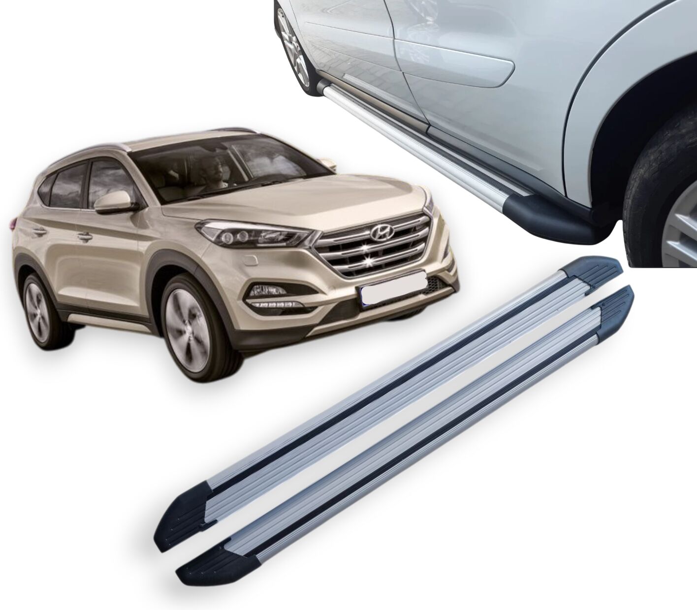 HYUNDAİ İX35 YAN BASAMAK YAN KORUMA 10-15  175CM NVBY1